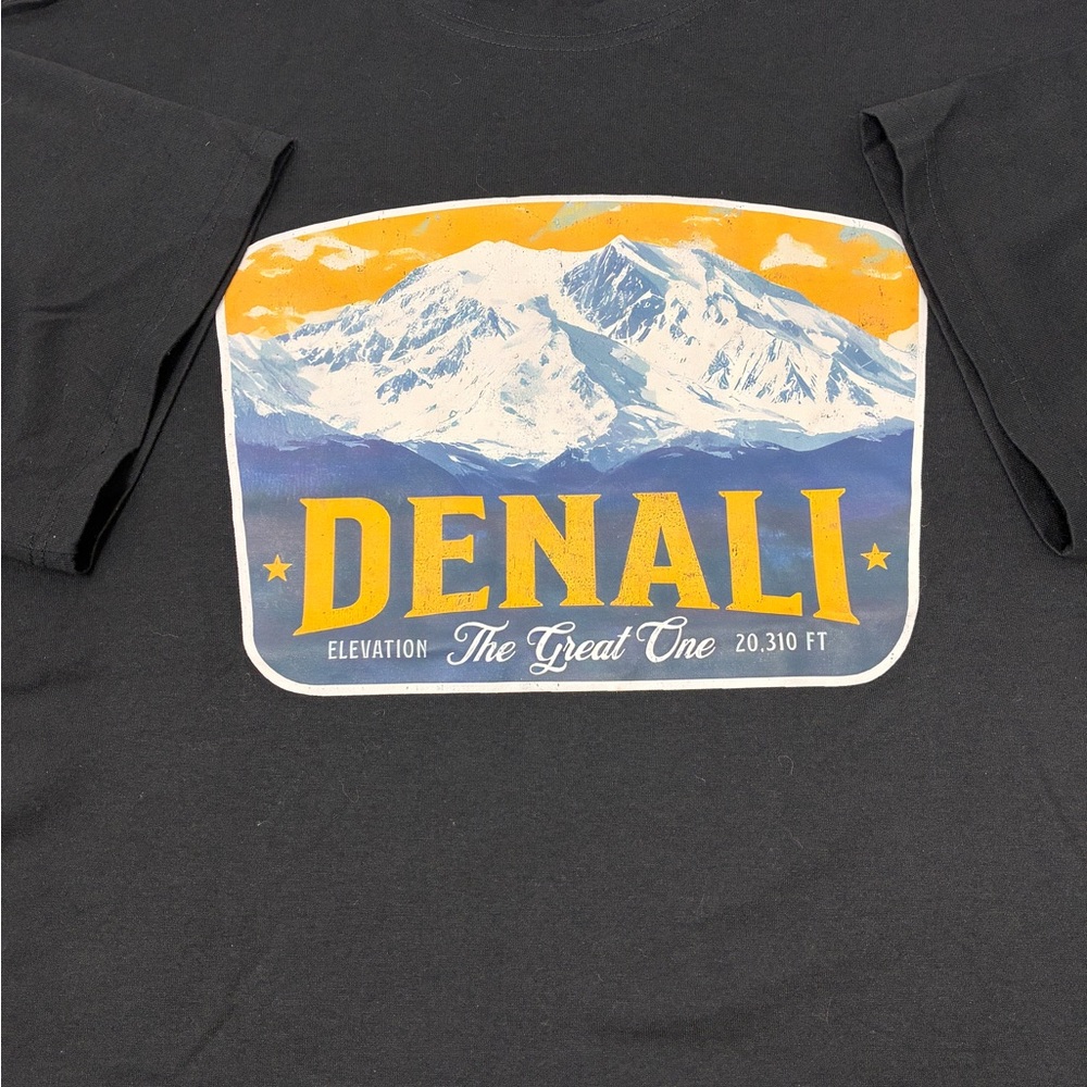 Black Denali Graphic T-Shirt